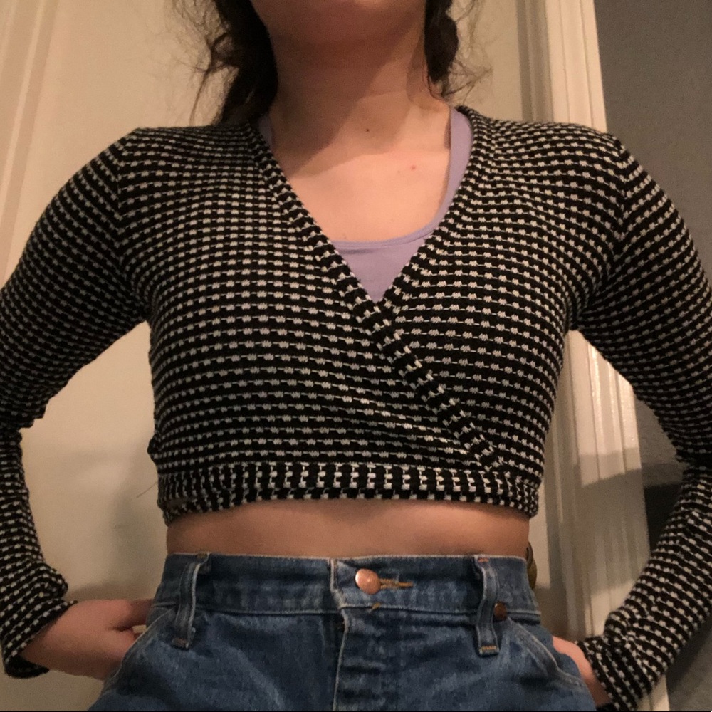 Wrap Around Warm Up Sweater